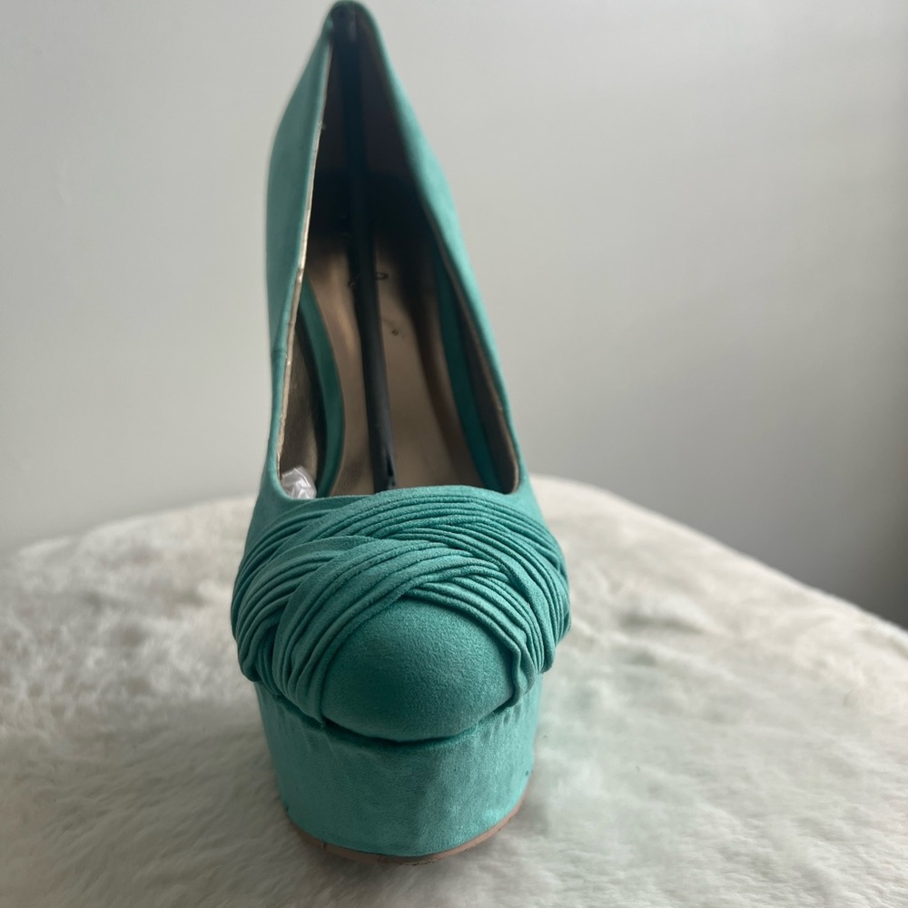 Blue Qupid Heels